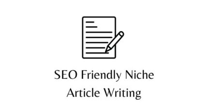 SEO Friendly Niche Article Writing