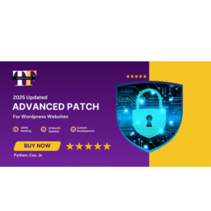 Security Patch for Wordpress 2025 Updated - Image 1